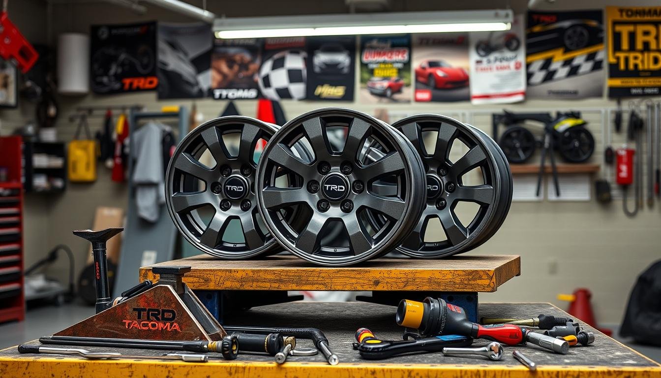 tacoma trd wheels 17 preparation